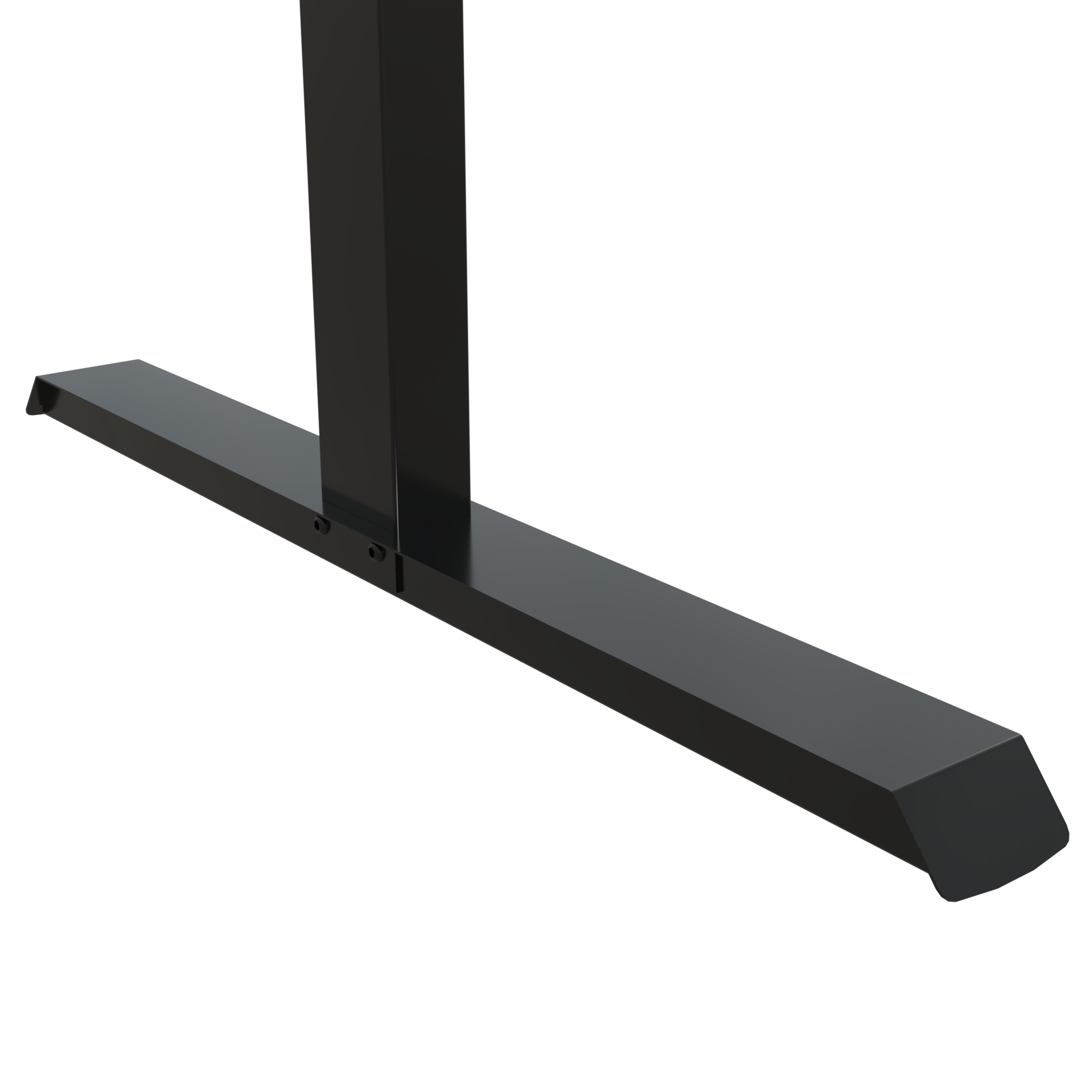Hæve-/sænkebord | 80x80 cm | Bøg med sort stel