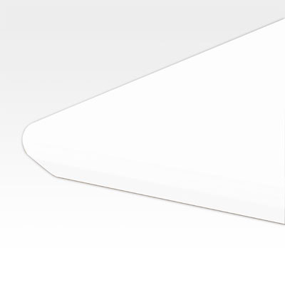 Bordplade | 117x90 cm | Hvid