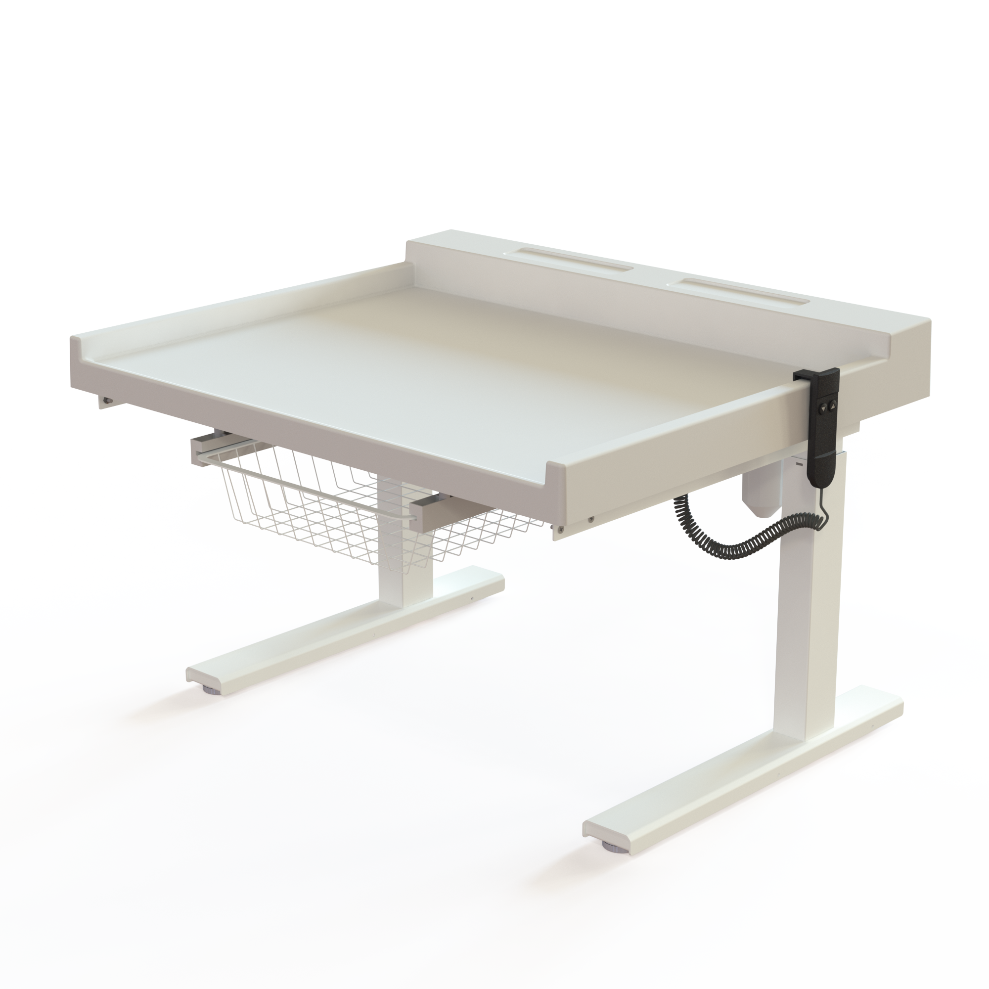 Ergonomisk fritstående puslebord